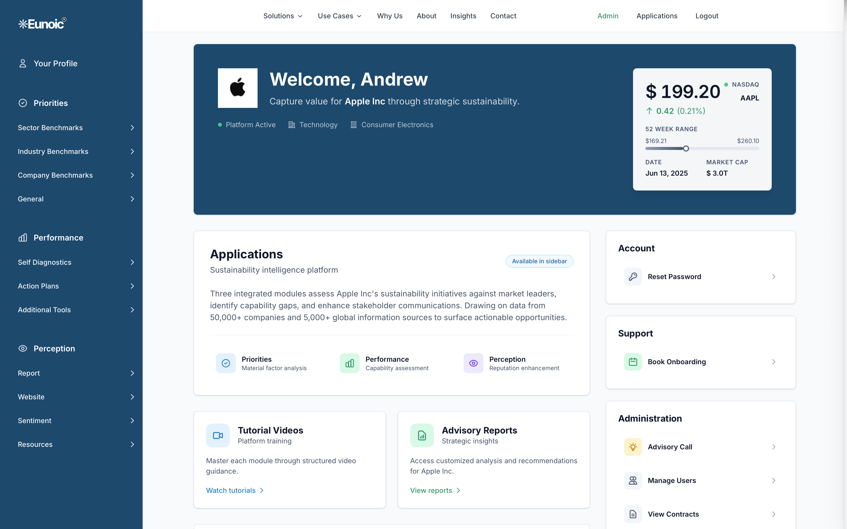Sustainability Document Manager Demo